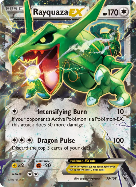 Rayquaza EX 75 Roaring Skies Pokesingles