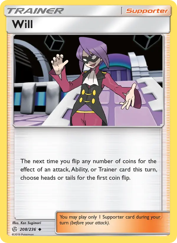 Will 208 Cosmic Eclipse Pokesingles