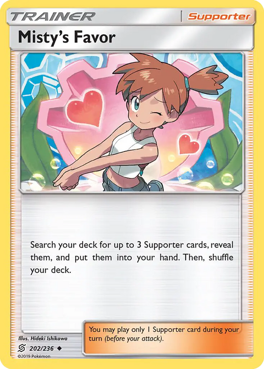 Misty’s Favor 202 Unified Minds Pokesingles