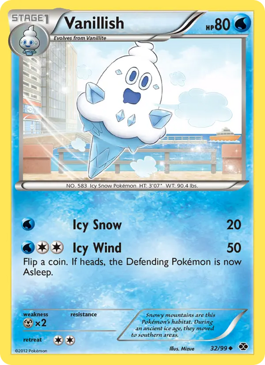 Vanillish 32 Next Destinies Pokesingles