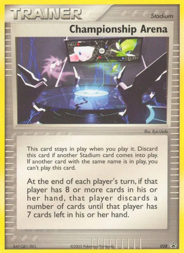 Championship Arena 28 Nintendo Black Star Promos Pokesingles