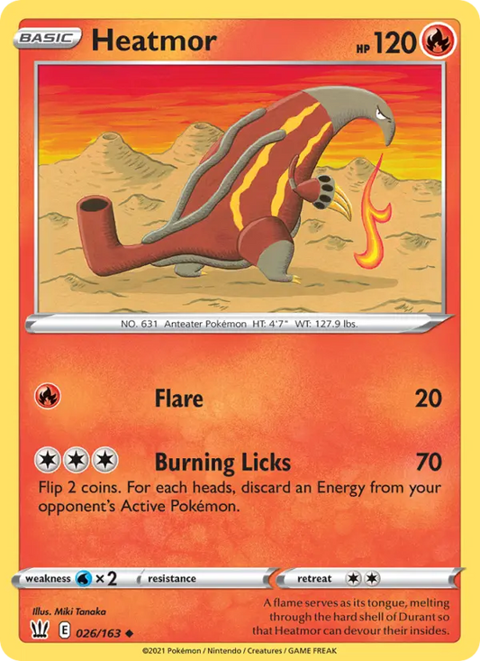 Heatmor 26 Battle Styles Pokesingles