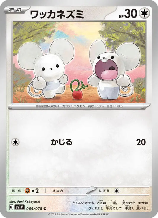Tandemaus 64 Violet ex Pokesingles