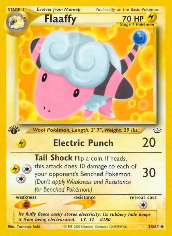 Flaaffy 28 Neo Revelation Pokesingles