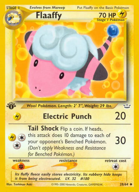 Flaaffy 28 Neo Revelation Pokesingles