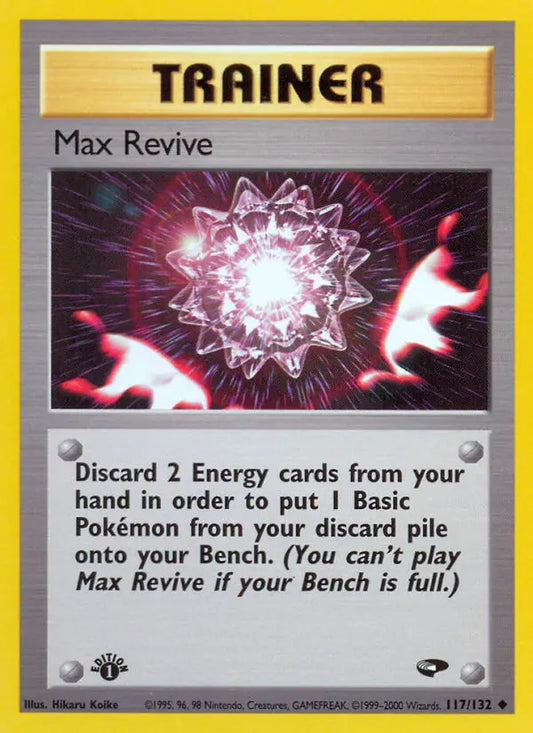 Max Revive 117 Gym Challenge Pokesingles