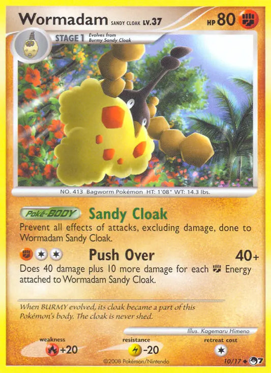 Wormadam Sandy Cloak 10 POP Series 7 Pokesingles