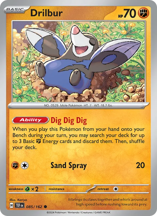 Drilbur 85 Temporal Forces Pokesingles