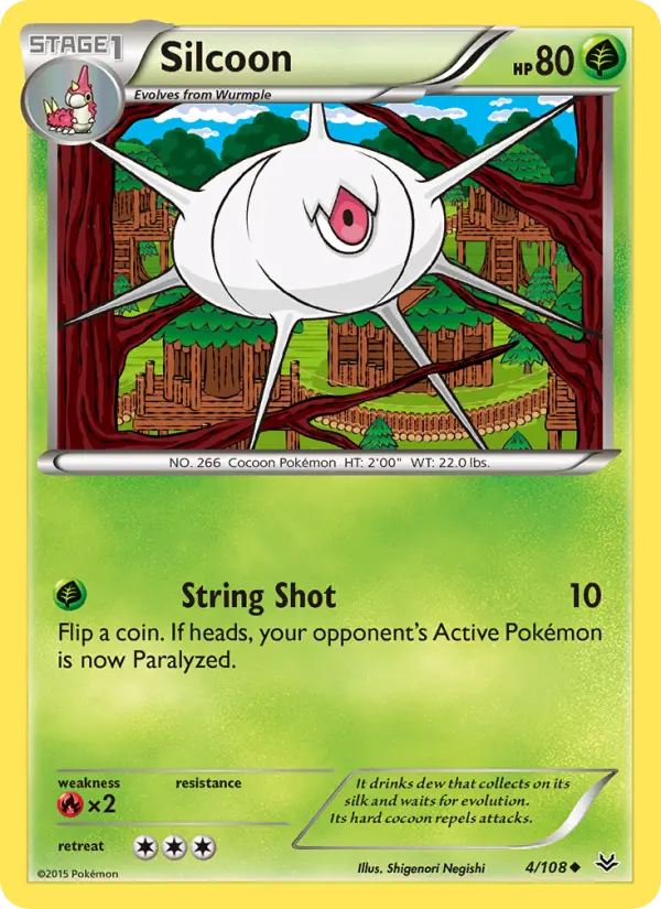 Silcoon 4 Roaring Skies Pokesingles