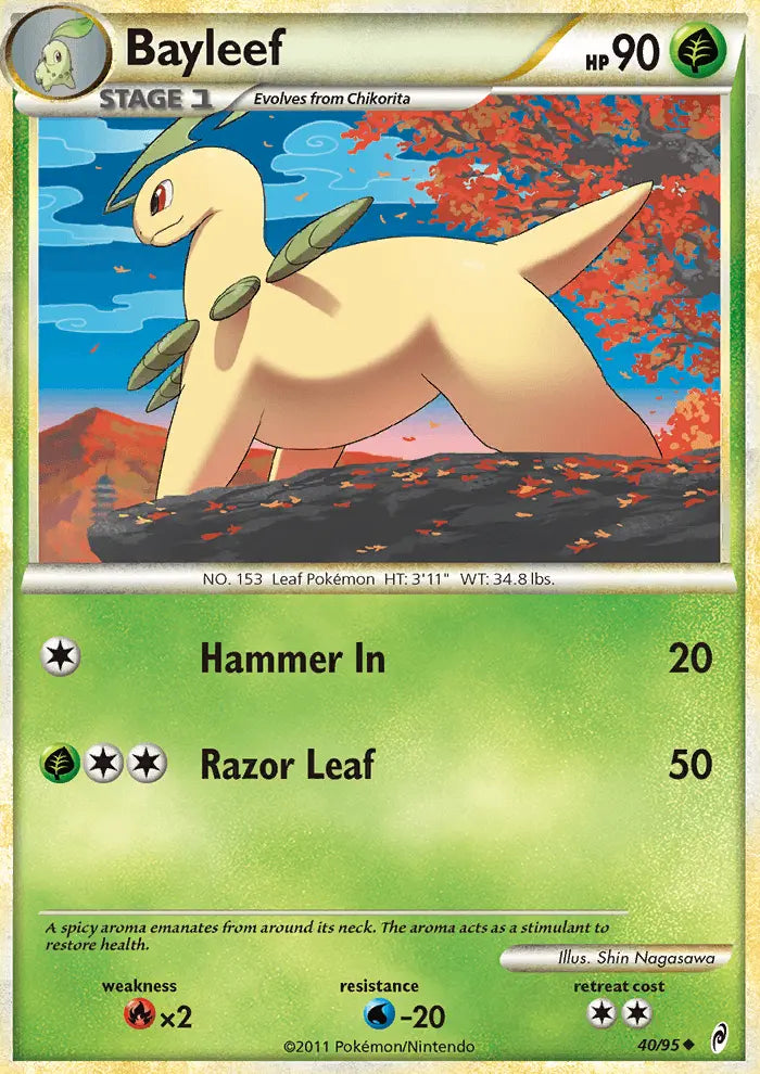 Bayleef 40 Call of Legends Pokesingles