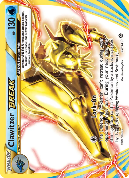 Clawitzer BREAK 35 Steam Siege Pokesingles
