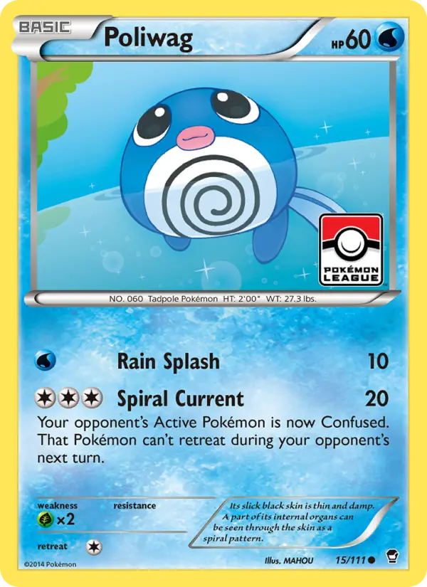 Poliwag 15 Furious Fists Pokesingles