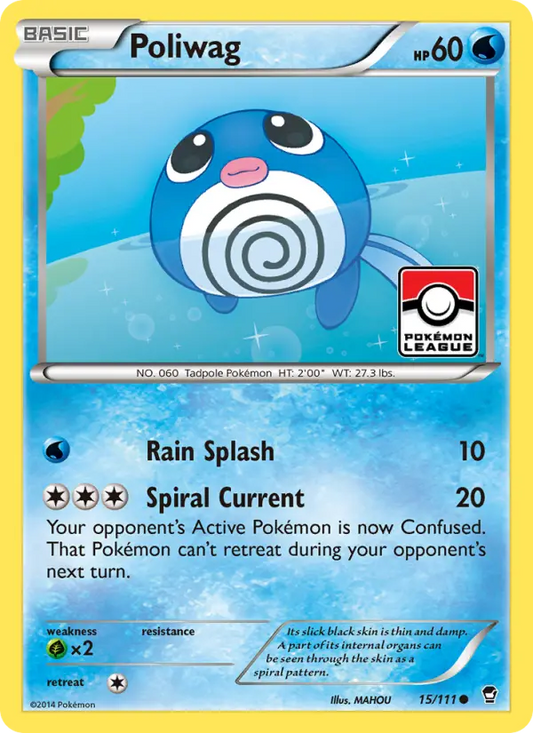 Poliwag 15 Furious Fists Pokesingles