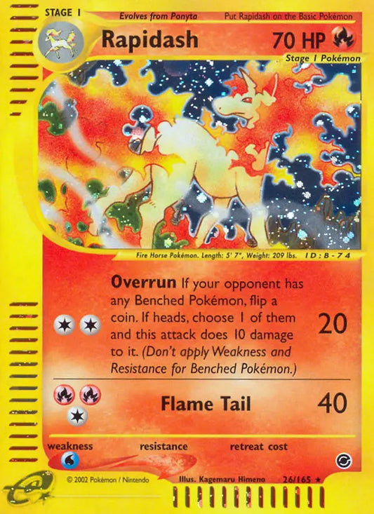 Rapidash 26 Expedition Base Set Pokesingles
