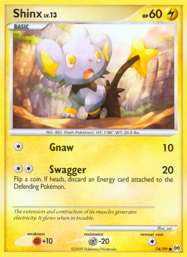 Shinx 74 Arceus Pokesingles