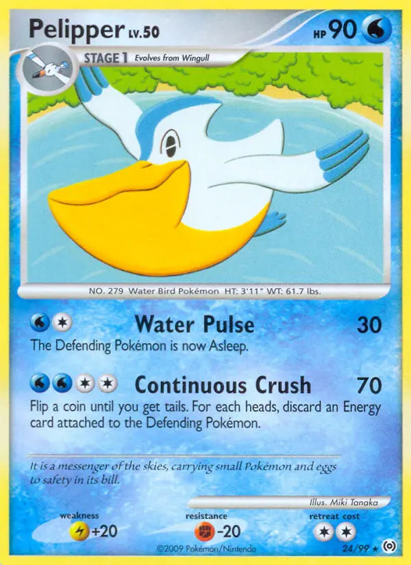 Pelipper 24 Arceus Pokesingles