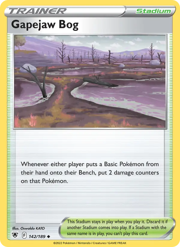Gapejaw Bog 142 Astral Radiance Pokesingles