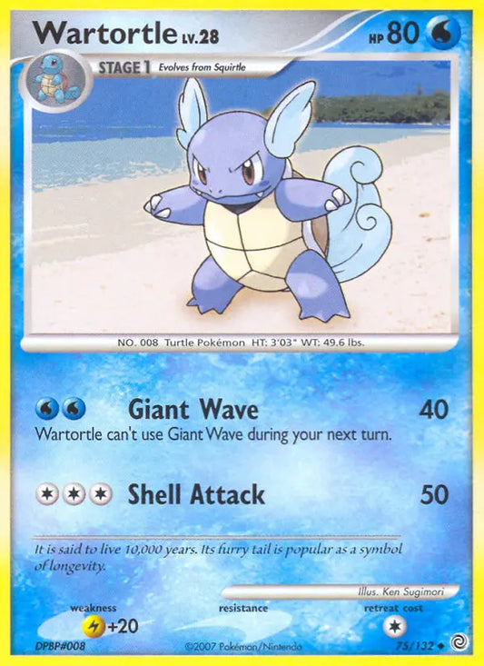 Wartortle 75 Secret Wonders Pokesingles