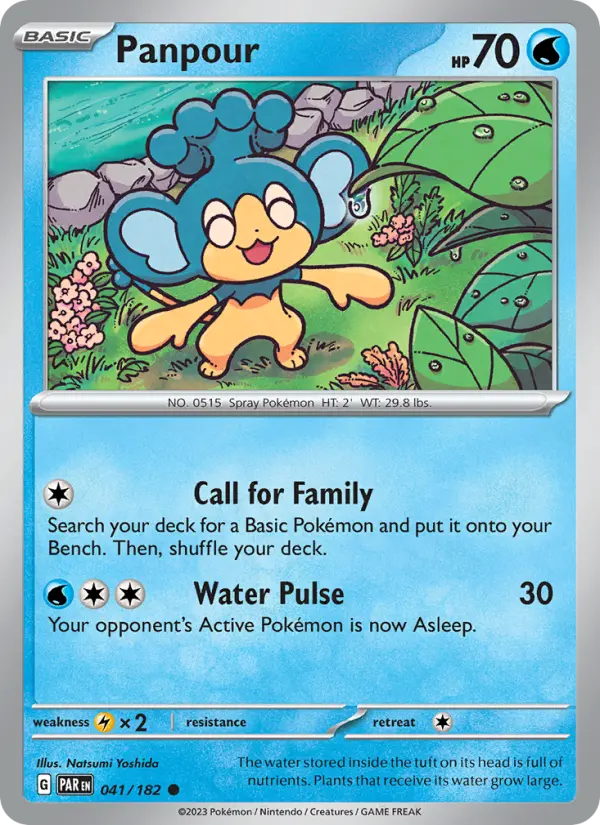 Panpour 41 Paradox Rift Pokesingles