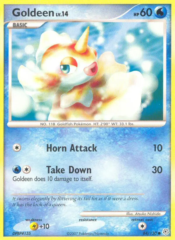 Goldeen 84 Diamond & Pearl Pokesingles
