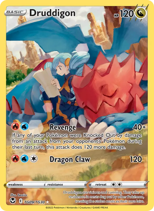 Druddigon TG09 Silver Tempest Pokesingles