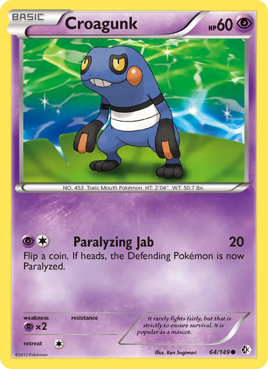 Croagunk 64 Boundaries Crossed Pokesingles