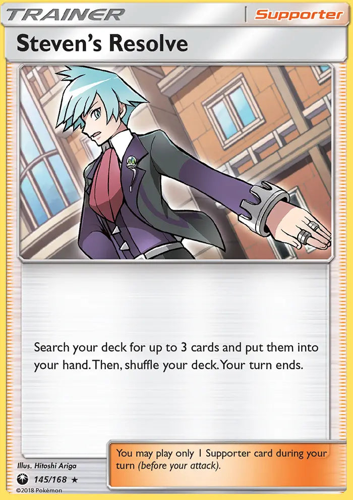 Steven’s Resolve 145 Celestial Storm Pokesingles