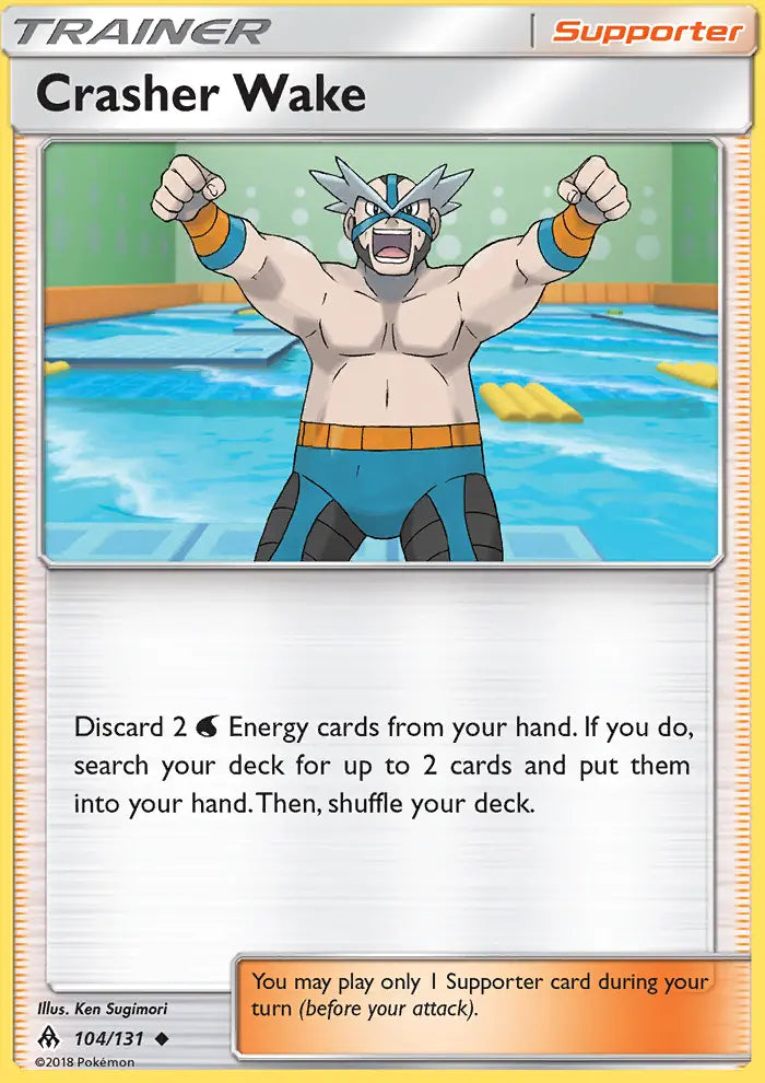 Crasher Wake 104 Forbidden Light Pokesingles