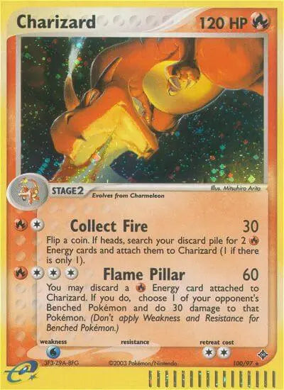 Charizard 100 Dragon Pokesingles
