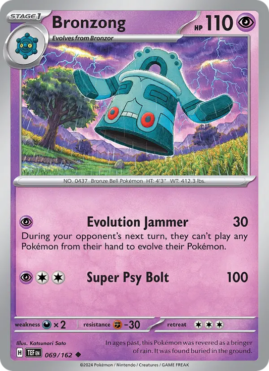 Bronzong 69 Temporal Forces Pokesingles