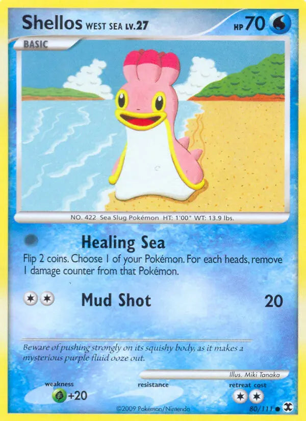 Shellos West Sea 80 Rising Rivals Pokesingles