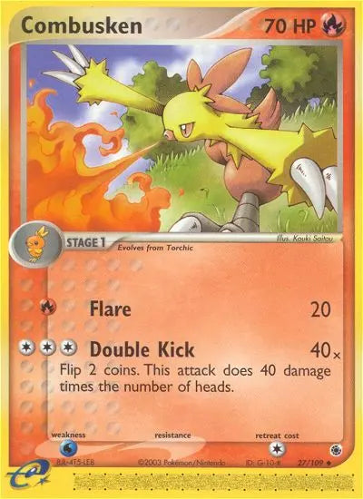 Combusken 27 Ruby & Sapphire Pokesingles
