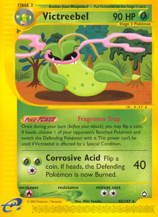 Victreebel 42 Aquapolis Pokesingles