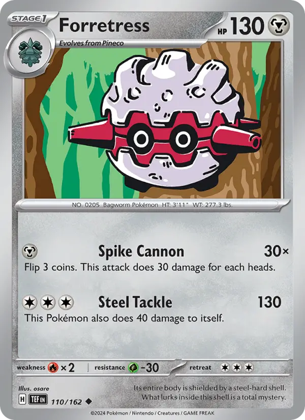 Forretress 110 Temporal Forces Pokesingles