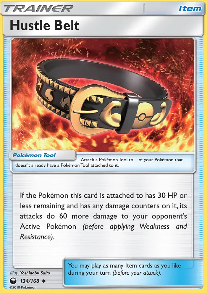 Hustle Belt 134 Celestial Storm Pokesingles