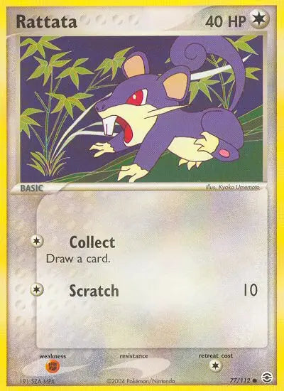 Rattata 77 FireRed & LeafGreen Pokesingles