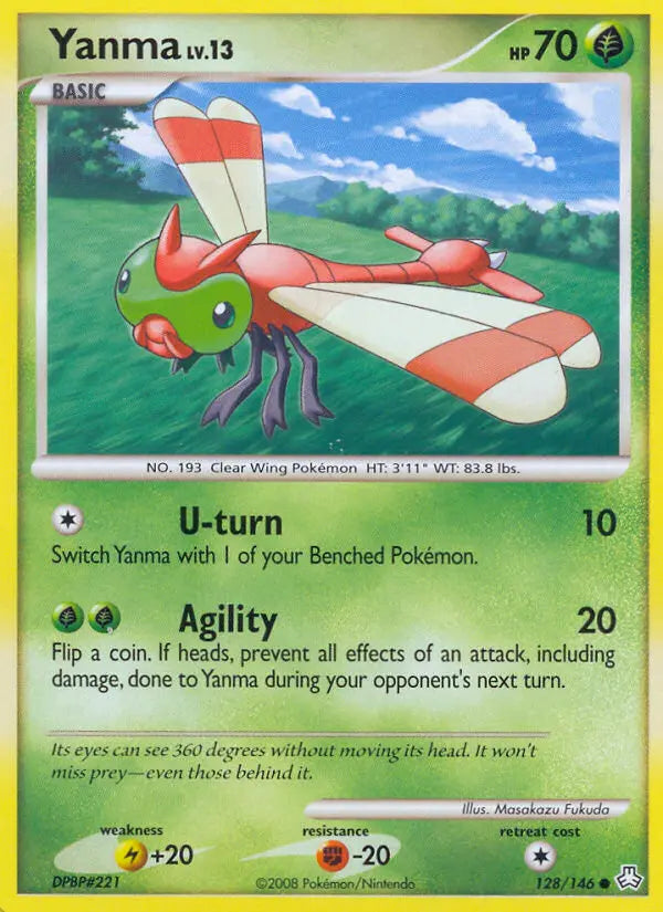Yanma 128 Legends Awakened Pokesingles