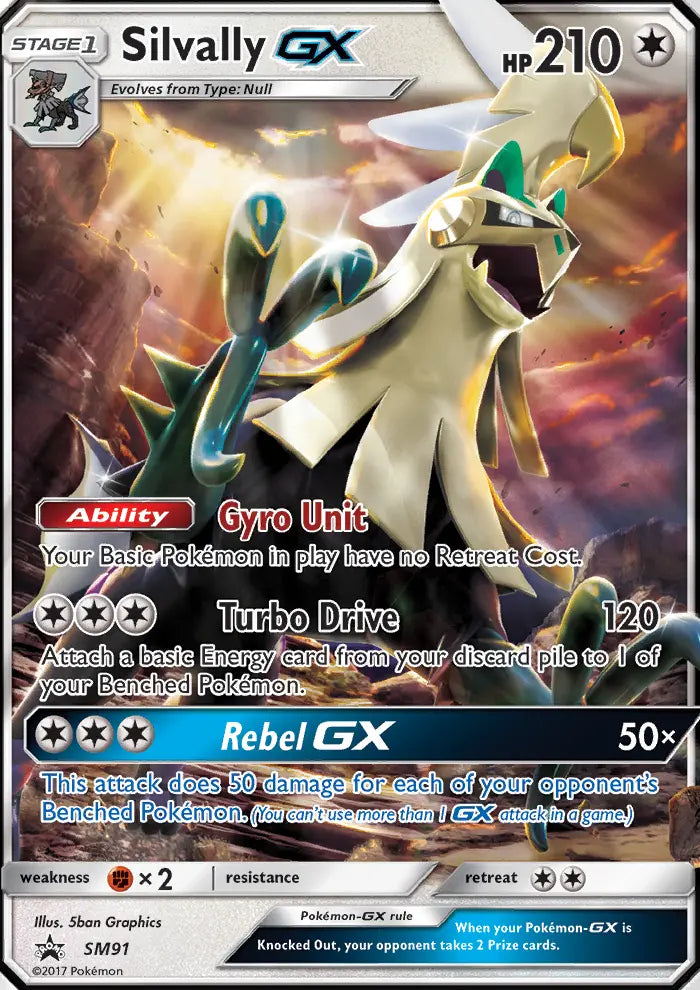 Silvally GX SM91 SM Black Star Promos Pokesingles