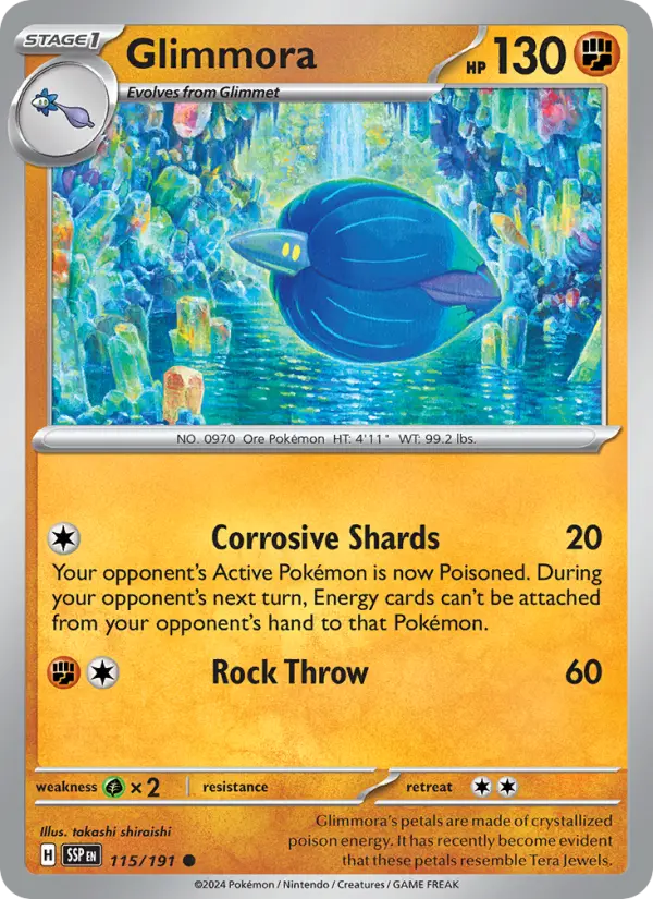 Glimmora 115 Surging Sparks Pokesingles