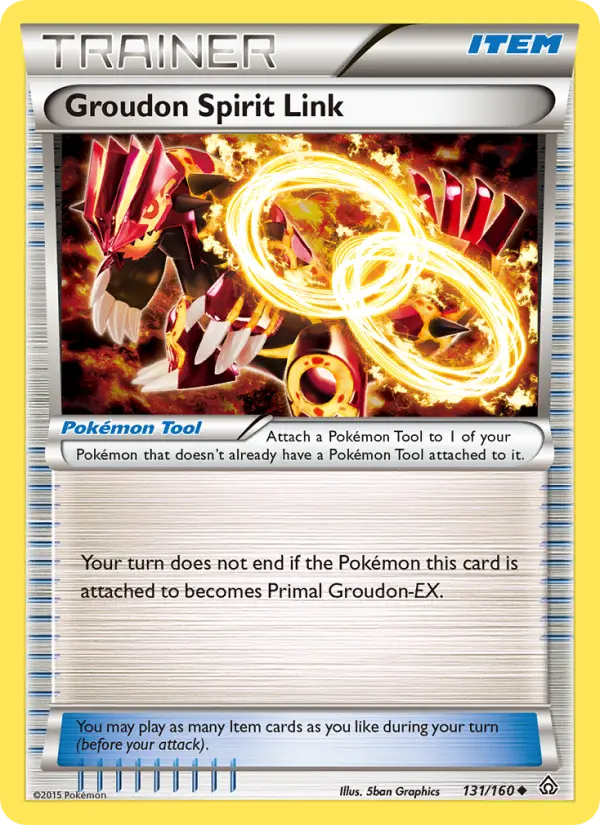 Groudon Spirit Link 131 Primal Clash Pokesingles