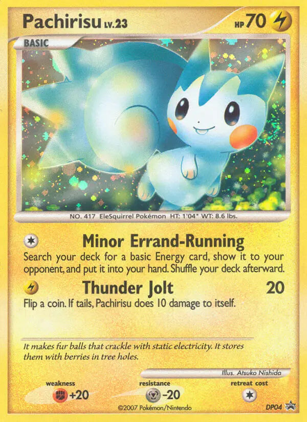 Pachirisu DP04 DP Black Star Promos Pokesingles