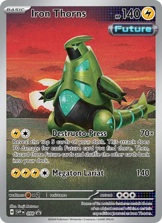 Iron Thorns 98 SVP Black Star Promos Pokesingles