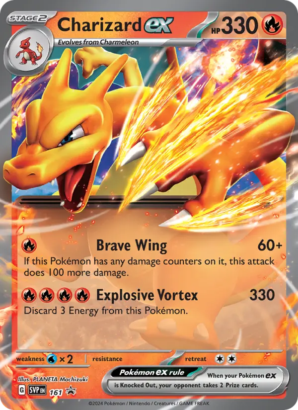 Charizard ex 161 SVP Black Star Promos Pokesingles