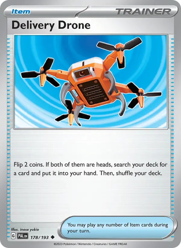 Delivery Drone 178 Paldea Evolved Pokesingles