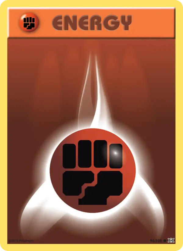 Fighting Energy 96 Evolutions Pokesingles