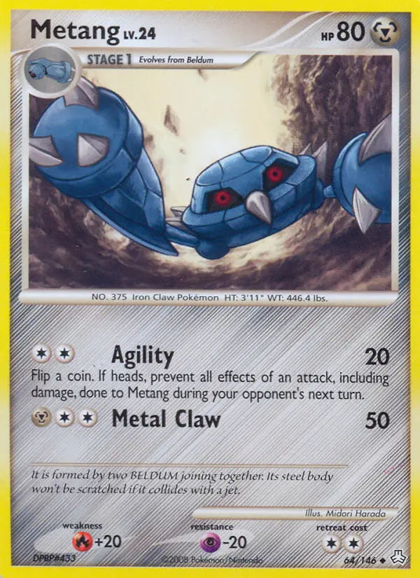 Metang 64 Legends Awakened Pokesingles