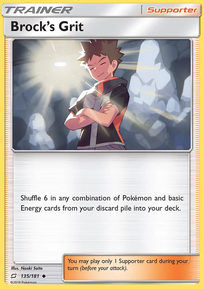 Brock’s Grit 135 Team Up Pokesingles