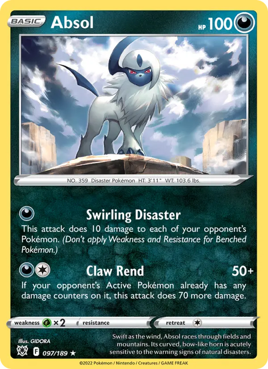 Absol 97 Astral Radiance Pokesingles
