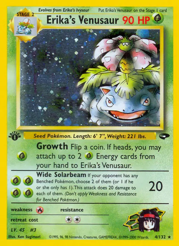 Erika's Venusaur 4 Gym Challenge Pokesingles