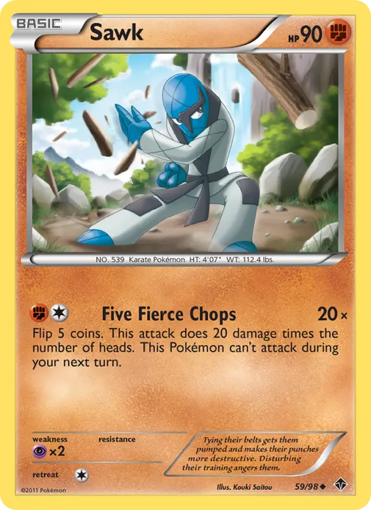 Sawk 59 Emerging Powers Pokesingles